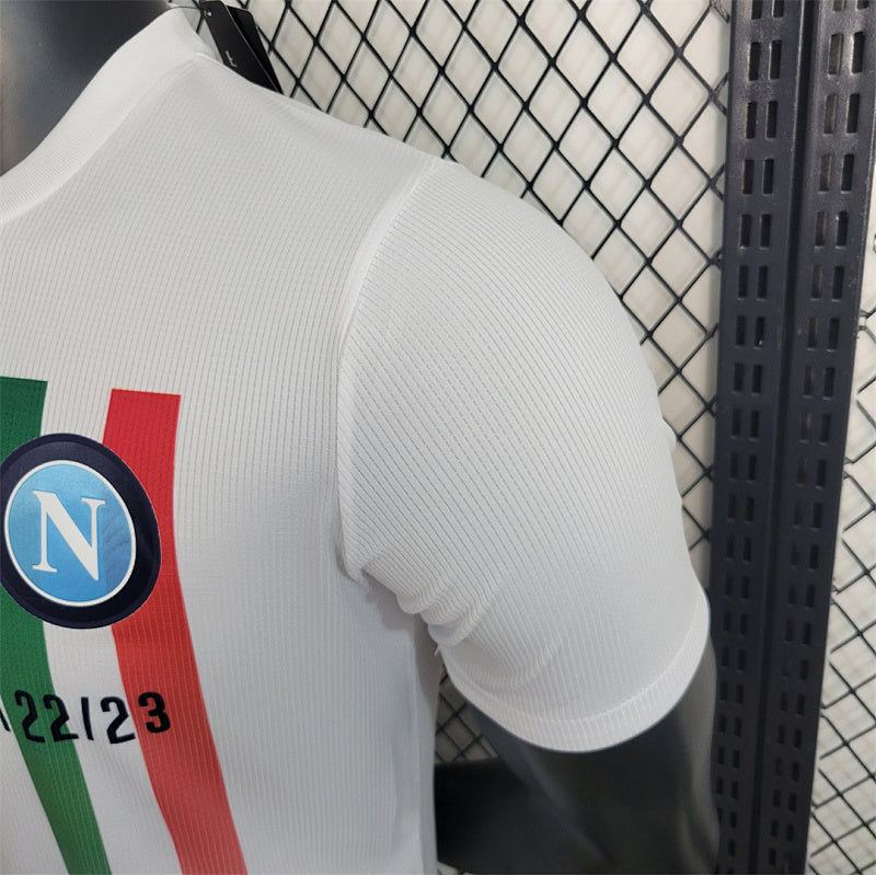 Maillot Naples Blanc Player Version 23/24