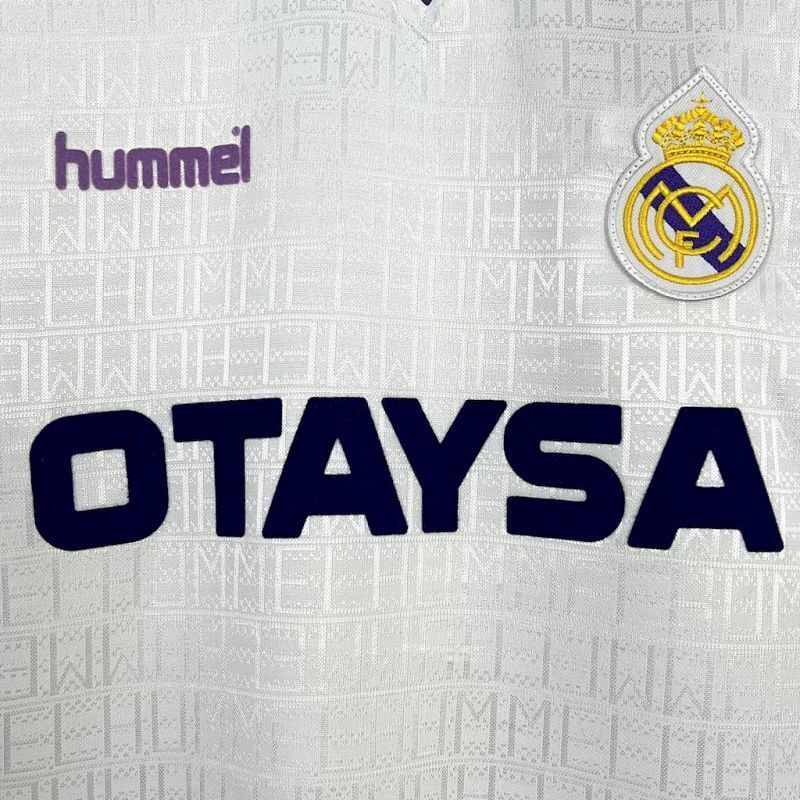 Maillot Real Madrid Domicile Rétro 1990/92