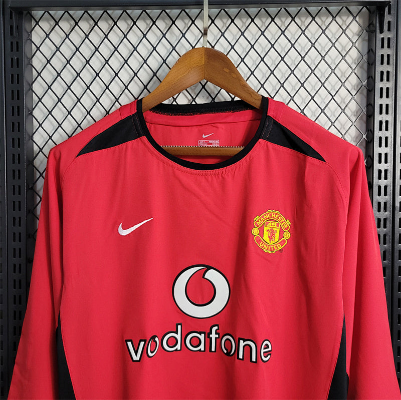 Maillot Manchester United Domicile Rétro 2002/04