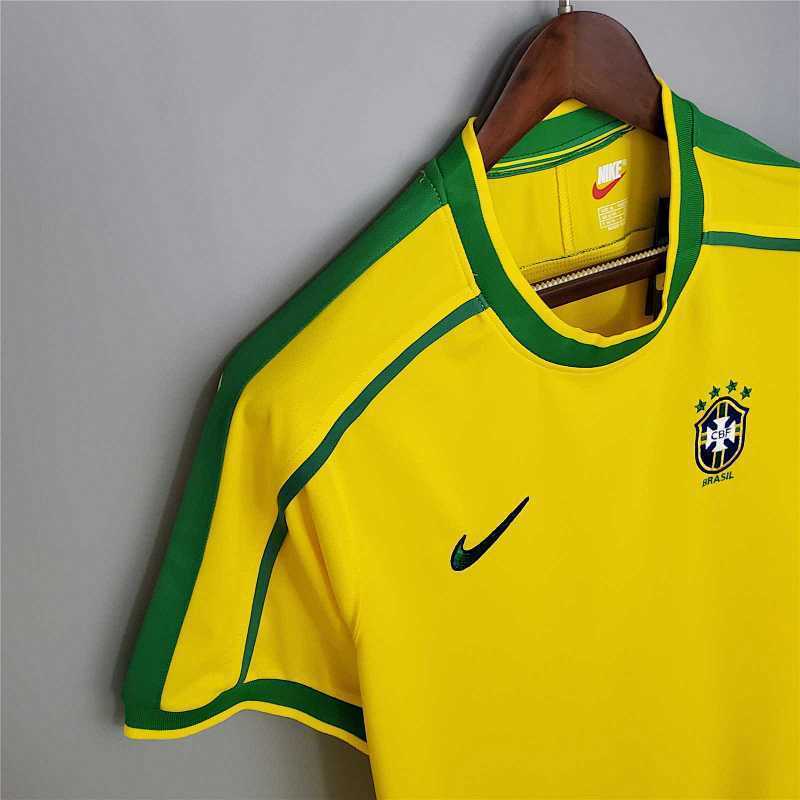 Maillot Brazil Domicile Rétro 1998