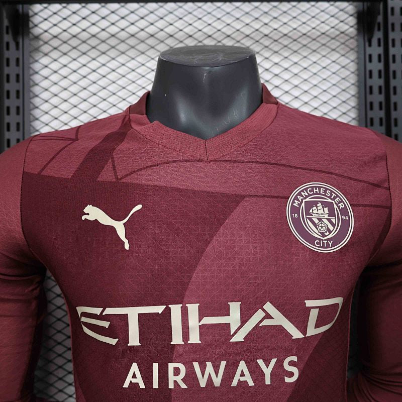 Maillot Manchester City Third Manches Longues 24/25