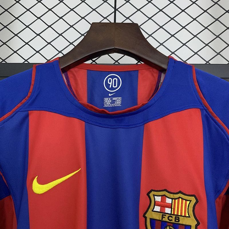 FC Barcelona Home Retro Jersey 2004/05