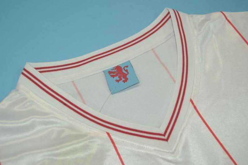 Camiseta Aston Villa Blanco Visitante Retro 1982