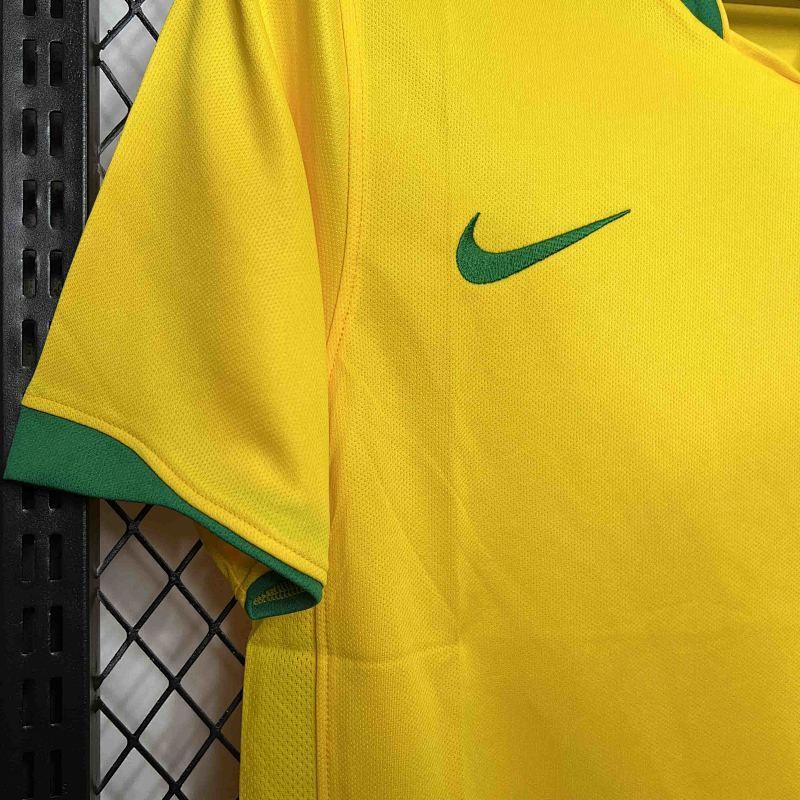 Maillot Brazil Uniform Dropshipping Domicile Rétro 25/26