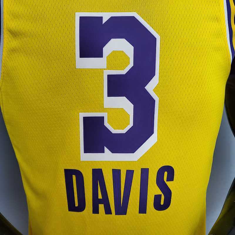 Maillot New DAVIS Jaune Édition spéciale