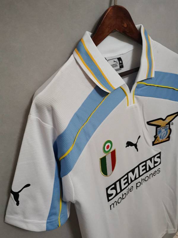 Maillot Lazio Extérieur Rétro 2000/01