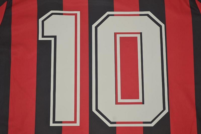 Maillot AC Milan Domicile 88/89