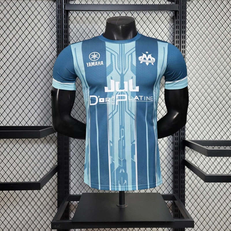 Camiseta Marseille Azul Versión Player 25/26