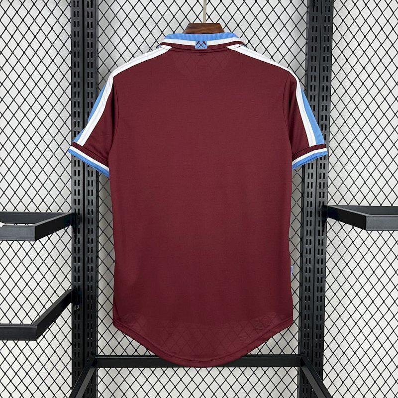Maillot West Ham Domicile Rétro 1999/01