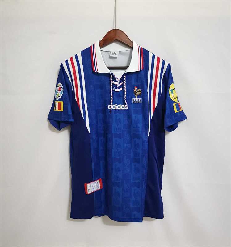 Maillot France Domicile Rétro 1996