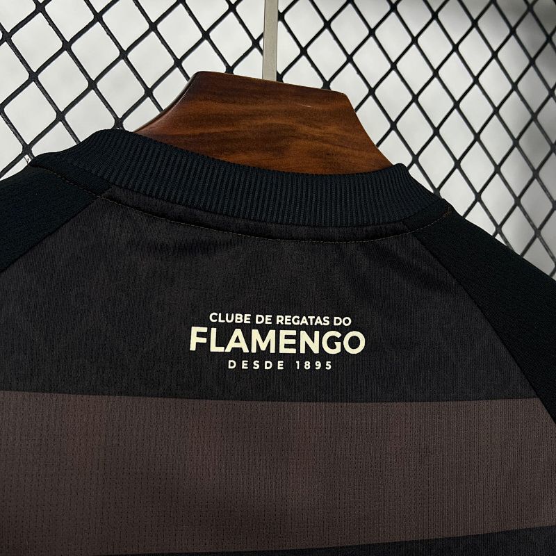 Maillot Flamengo Diamante Negro Gris Édition spéciale 25/26
