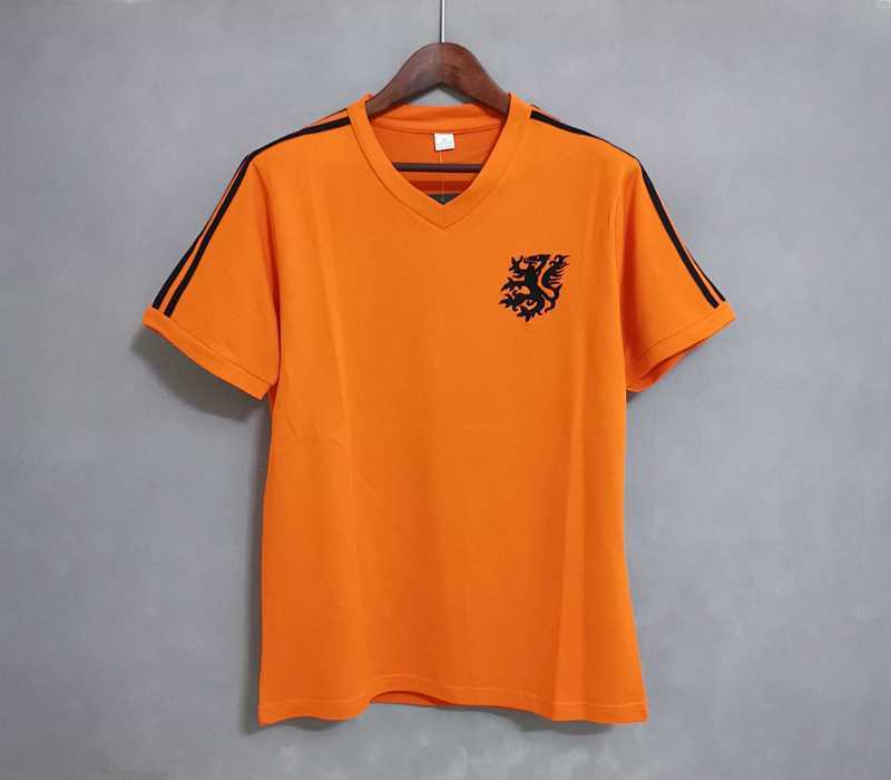 Maillot Netherlands orange Rétro 25/26