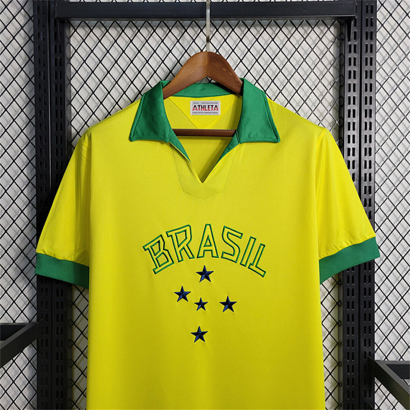 Maillot Brazil Domicile Rétro Vintage