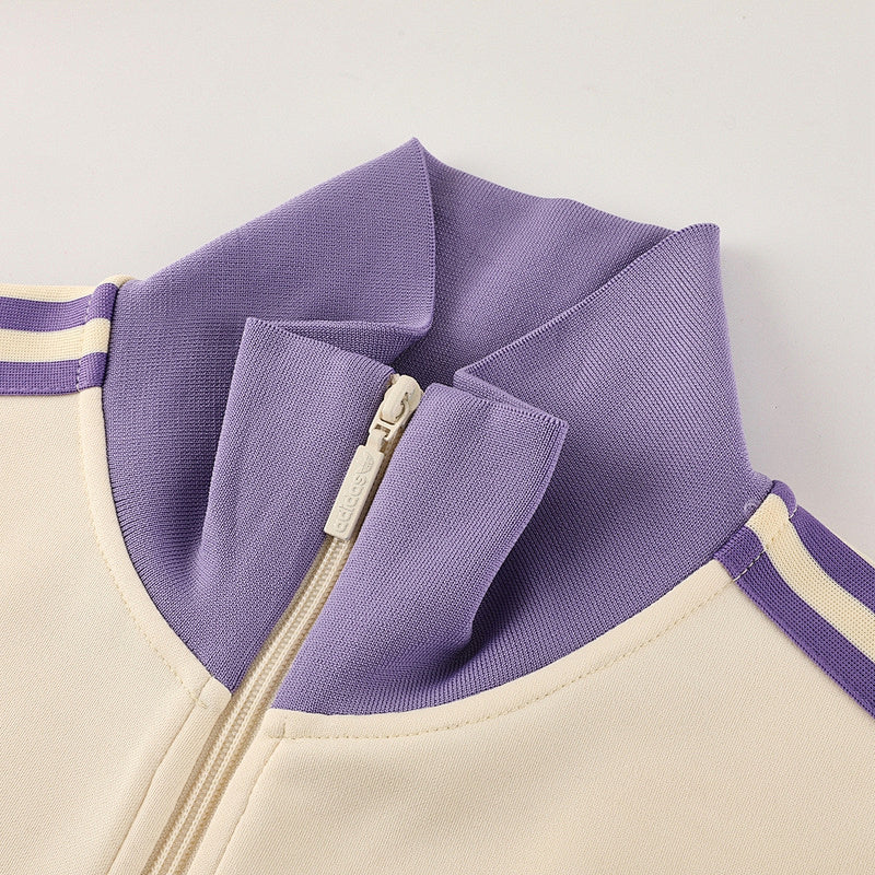 Survêtement Real Madrid Beige&Violet 24/25