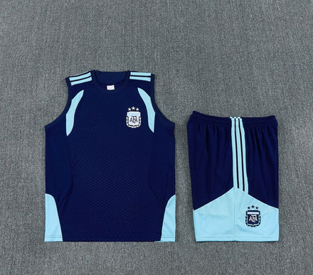 Short + débardeur Argentine Bleu Roi 26/27