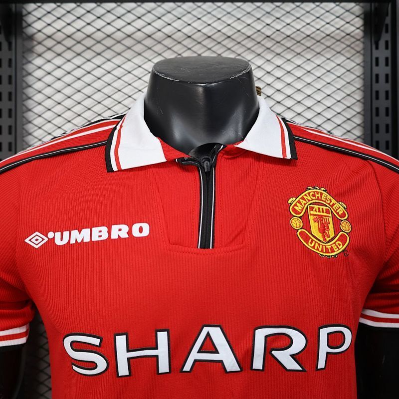 Maillot Manchester United Domicile Rétro 1998/99