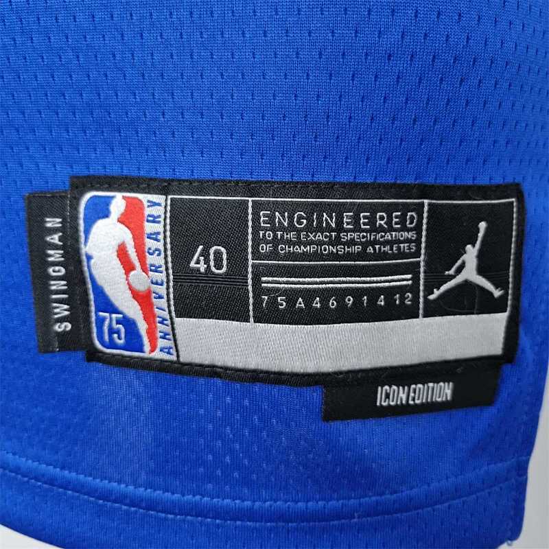 Maillot Jordanie Anniversaire Bleu Édition spéciale (3)