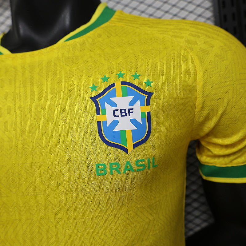 Maillot Brazil Yellow T Édition spéciale Player Version 25/26