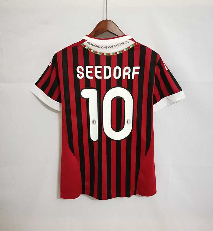 Maillot AC Milan Domicile Rétro 2011/12