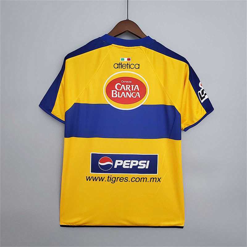 Maillot Tigres UANL Domicile Rétro 2001/02