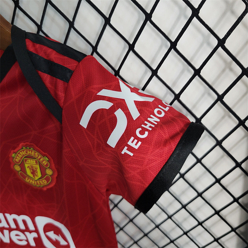Ensemble Enfant Manchester United Domicile 23/24