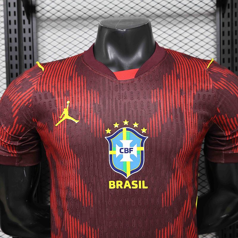 Maillot Brazil Yellow Wolrd Gardien 25/26