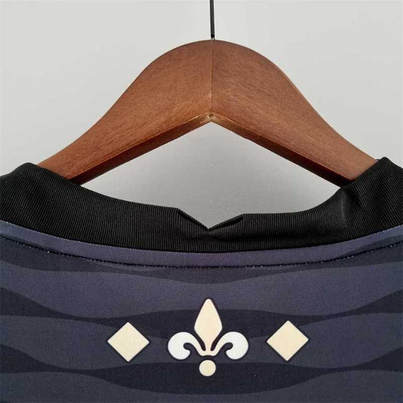 Camiseta PSG Negro Gris Pre-Partido 22/23