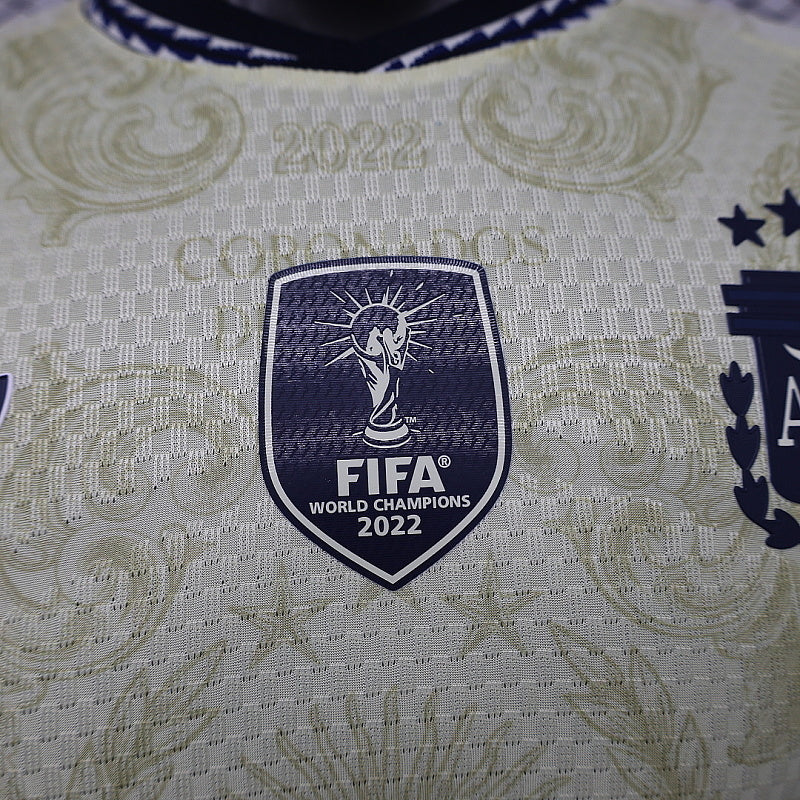 Maillot Argentina Beige T Édition spéciale Player Version 25/26