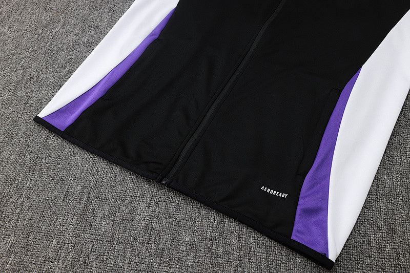 Survêtement Real Madrid Noir&Violet 24/25