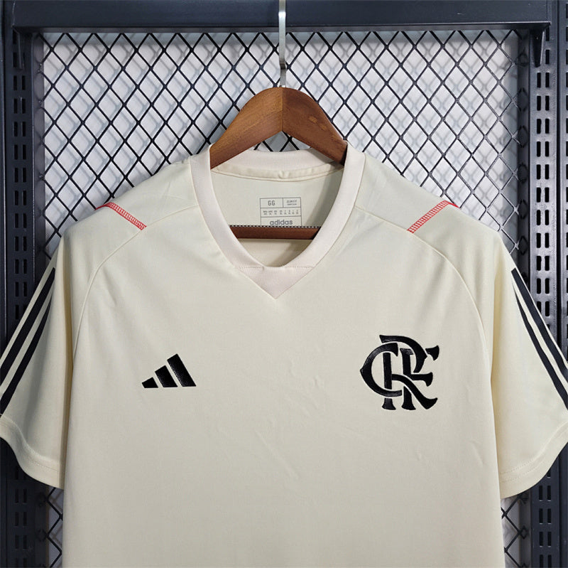 Maillot Flamengo Blanc Prématch 23/24 (2)
