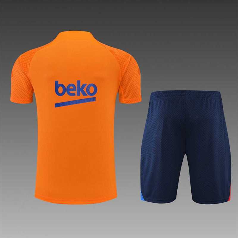 Ensemble FC Barcelone Orange Prématch 22/23