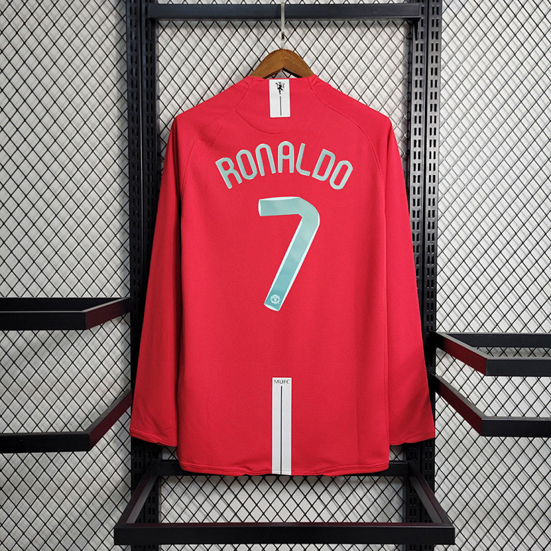 Maillot Manchester United Domicile Rétro 2007/08