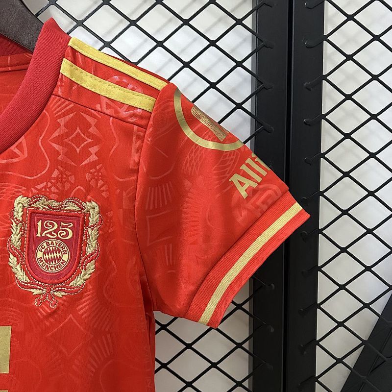 Maillot Bayern Munich 125 ans Rouge Enfant 25/26