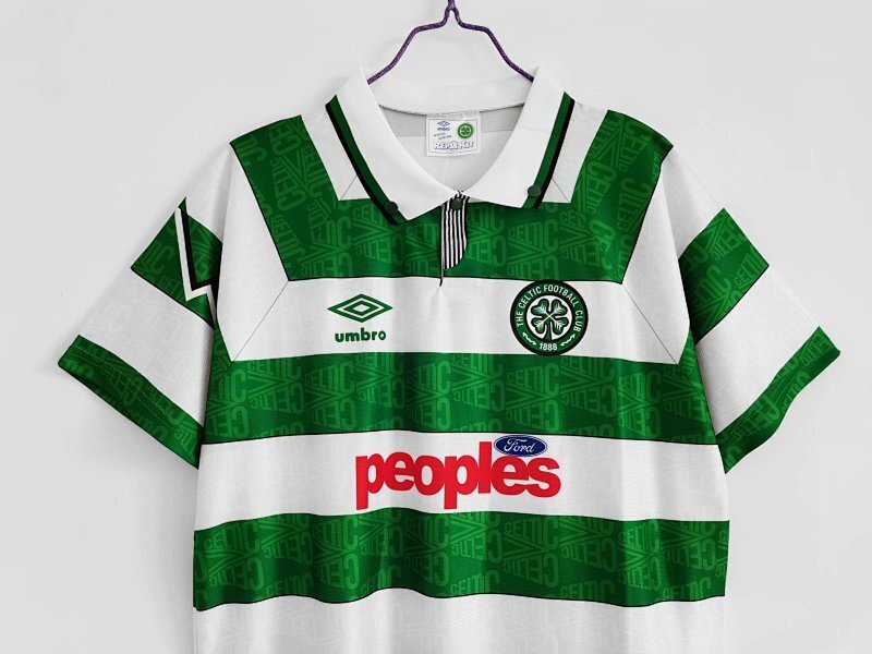 Maillot Celtic Domicile Rétro 91/92
