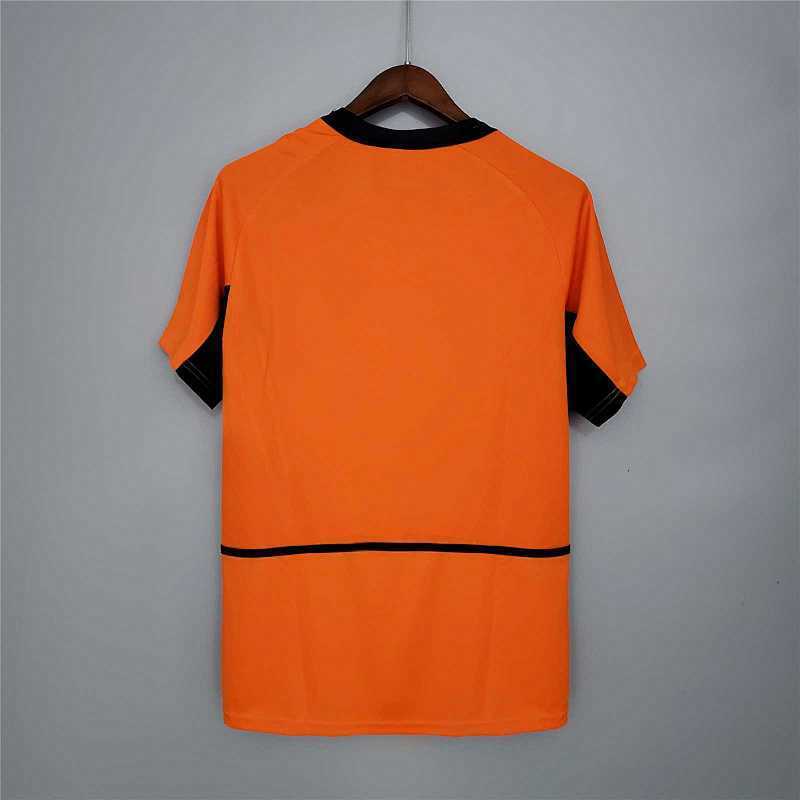 Camiseta Países Bajos Naranja Local Retro 2002