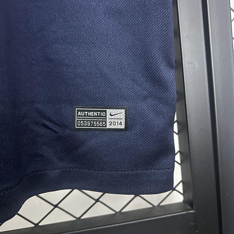 Maillot France Vintage Dropship Domicile Rétro 2014