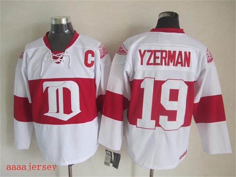 Maillot Detroit Wings ice Rétro Vintage
