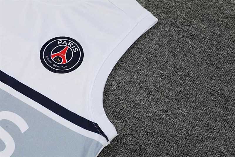 Débardeur PSG Blanc Gris 22/23