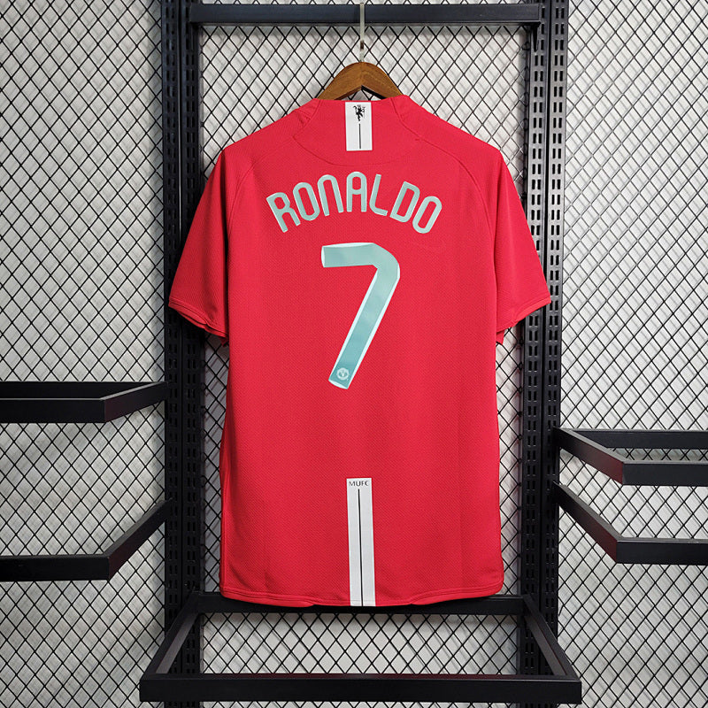 Manchester United Home Retro Jersey 2007/08