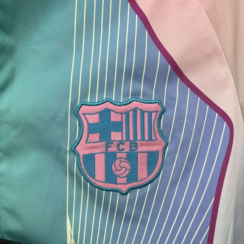 Survêtement FC Barcelone Rose Vert 25/26