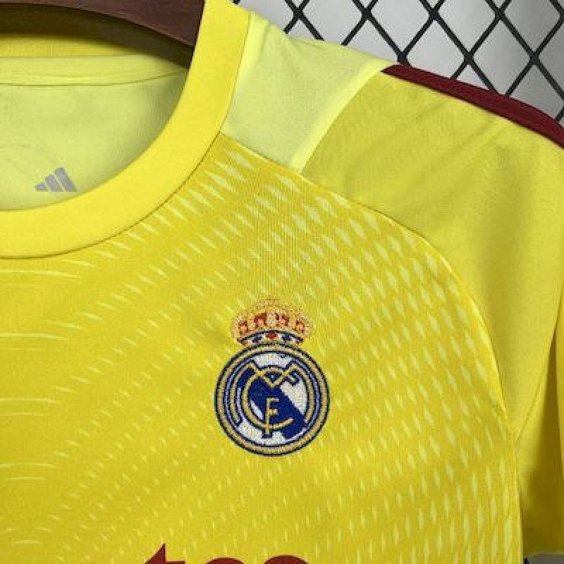 Maillot Real Madrid Jaune 25/26