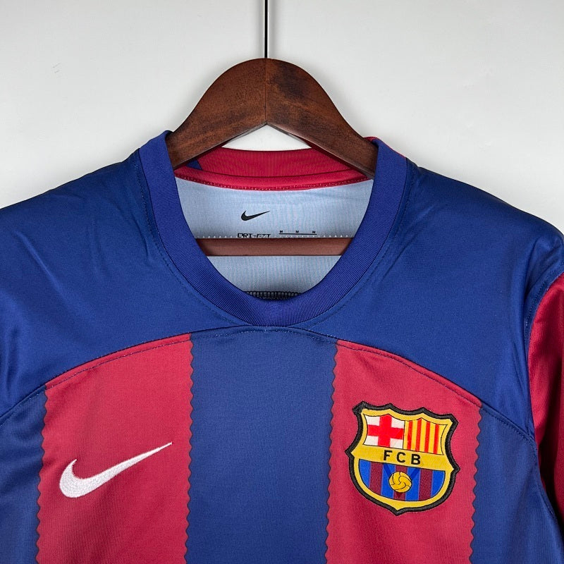 Maillot FC Barcelone Domicile Manches Longues 23/24