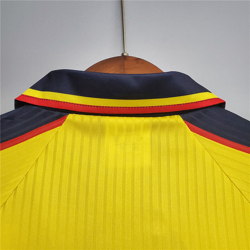 Scotland yellow Retro Jersey 96/98