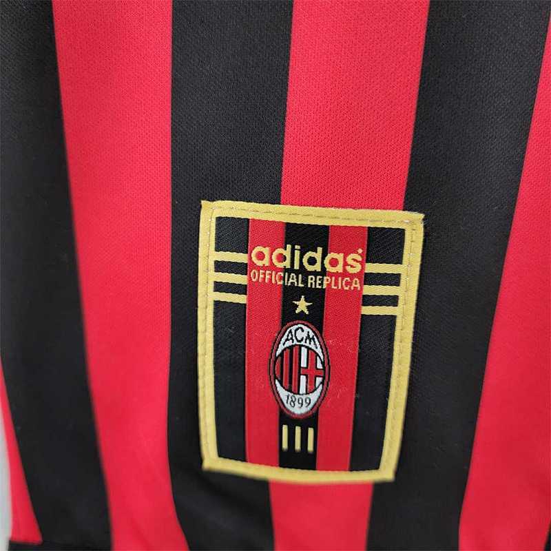 Maillot AC Milan Domicile Rétro 1999/00