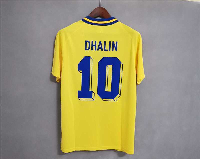 Camiseta Suecia Amarillo Retro 1994