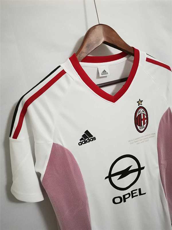 Maillot AC Milan Extérieur Rétro 2002/03