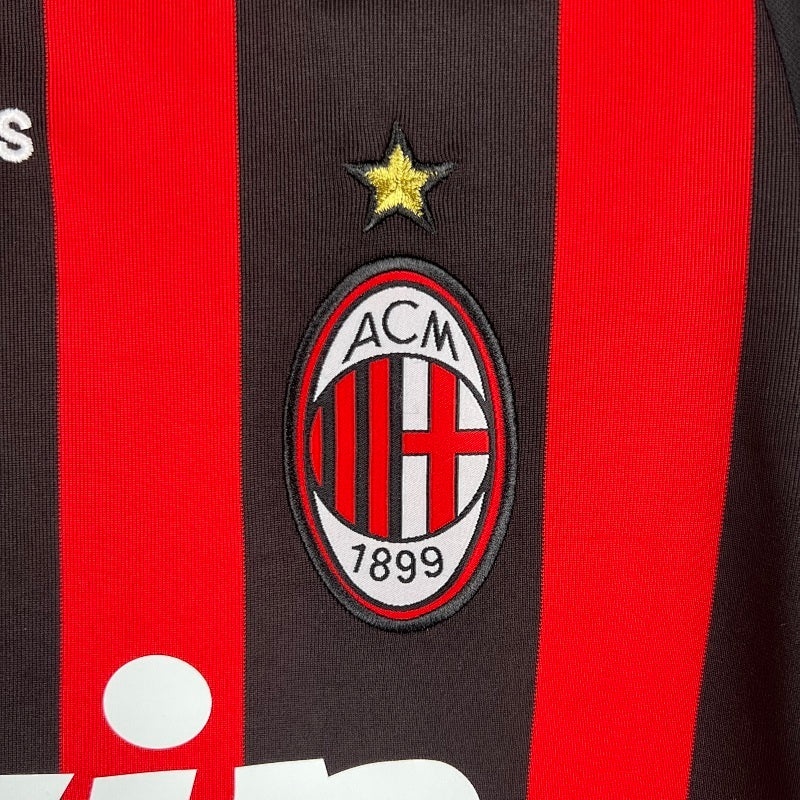 Camiseta AC Milan Local Retro 2008/09
