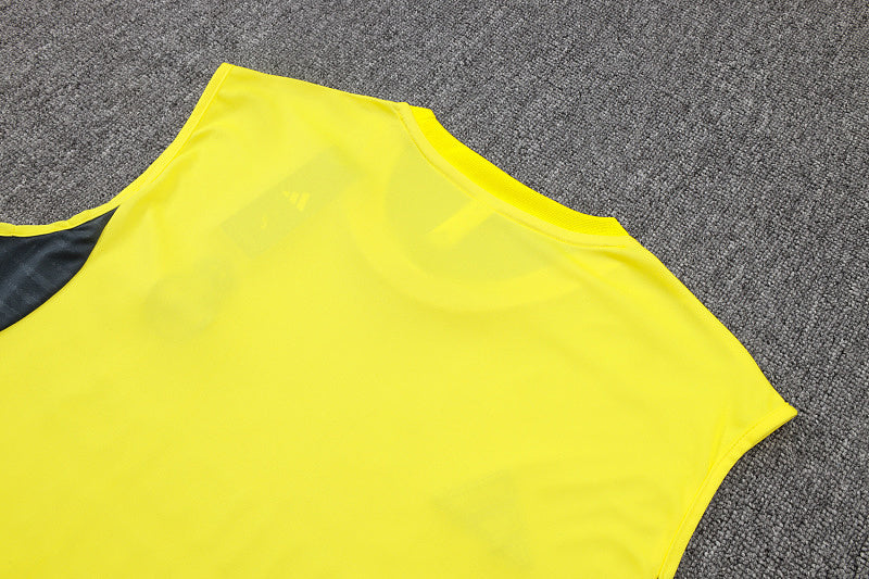 Camiseta sin Mangas Real Madrid Amarillo 25/26