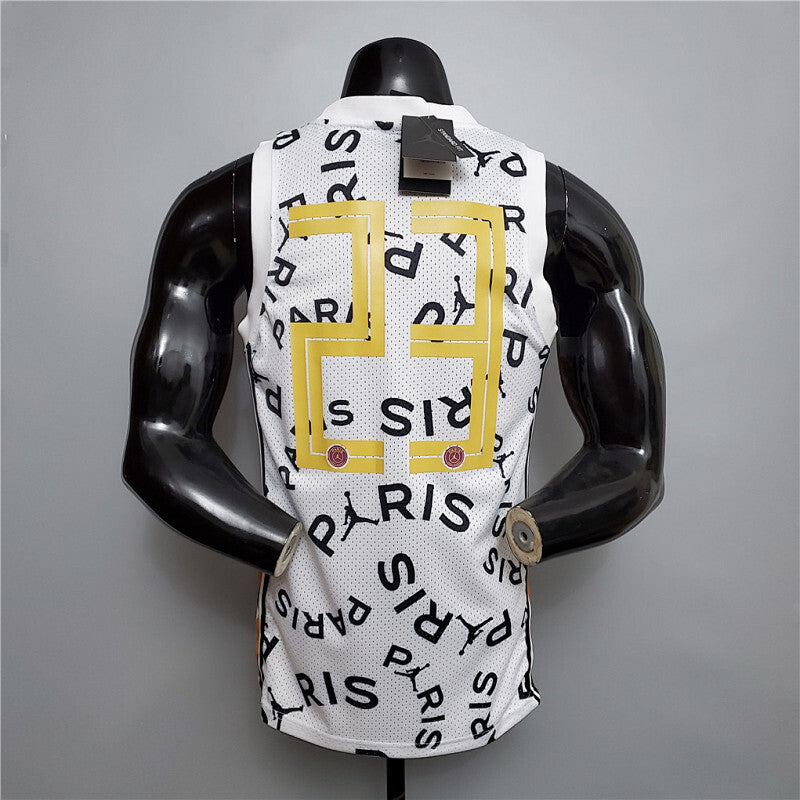 Camiseta sin Mangas PSG Blanco Edición Especial