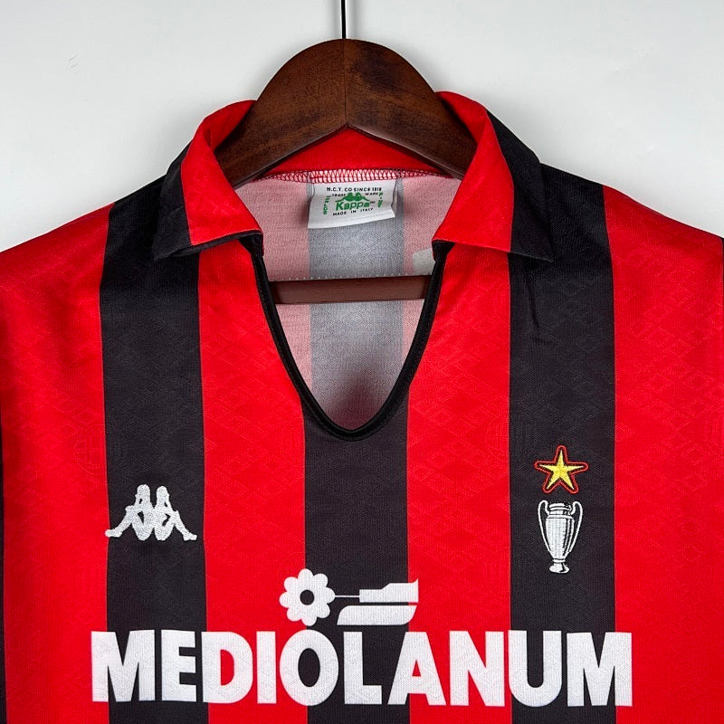 Maillot AC Milan Domicile 89/90